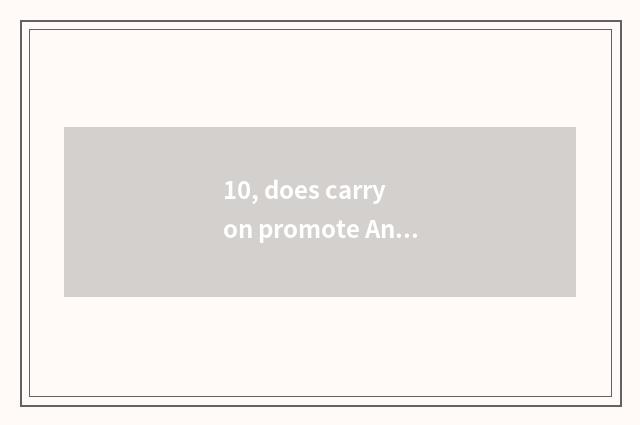 10, does carry on promote An Changgu to press down cate to rank?