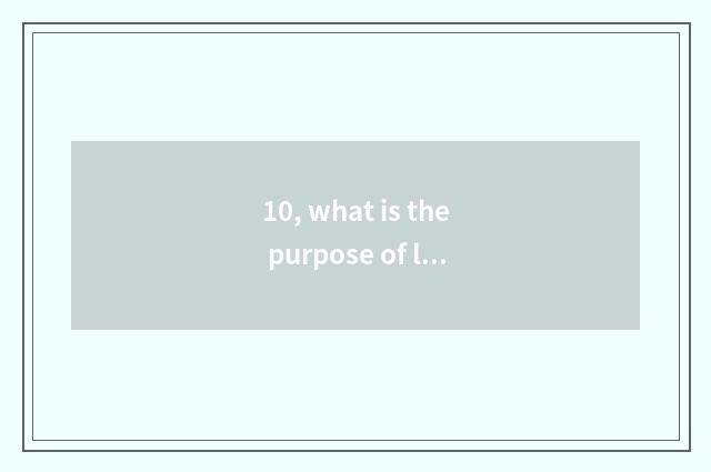 10, what is the purpose of lecture of healthy education knowledge?
