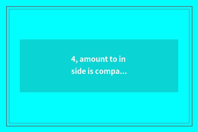 4, amount to inside is company of information science and technology to groom or