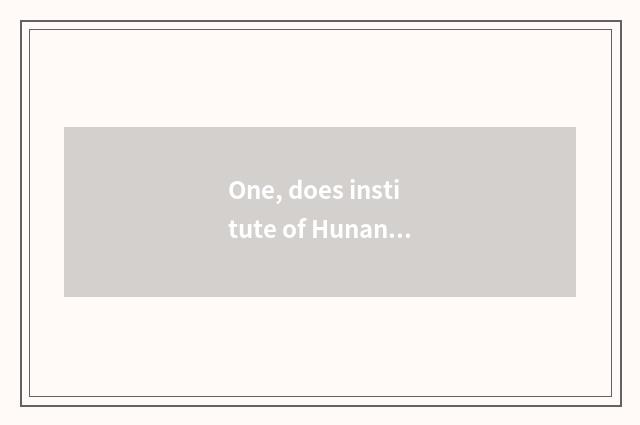 One, does institute of Hunan finance and economics raise this requirement only?