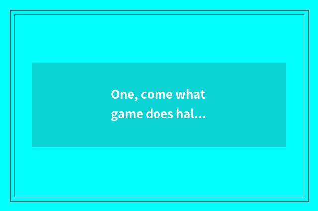 One, come what game does hall of game chess card have?