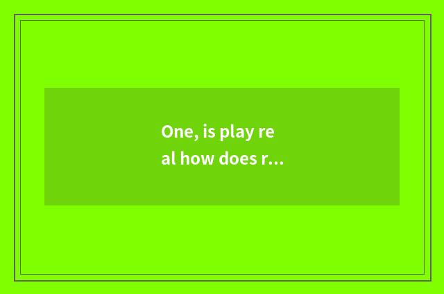 One, is play real how does renown attestation remove?