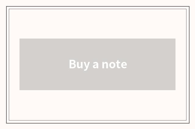 Buy a note