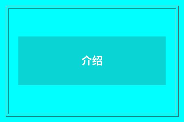 介绍