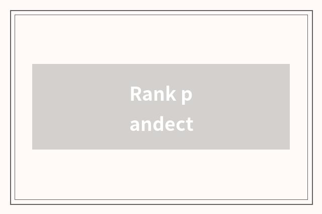 Rank pandect