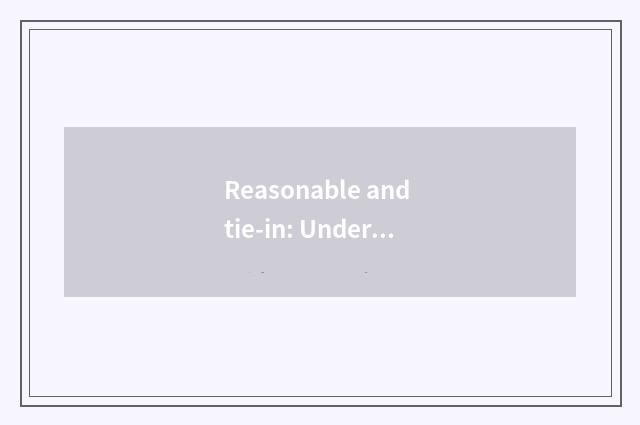 Reasonable and tie-in: Understand the nutrient requirement of children