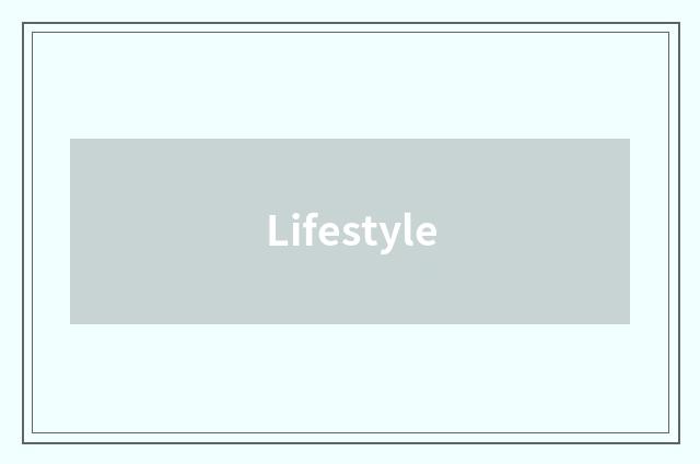 Lifestyle