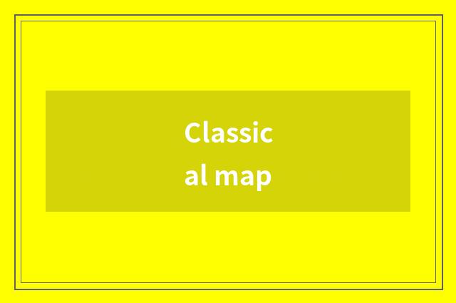 Classical map