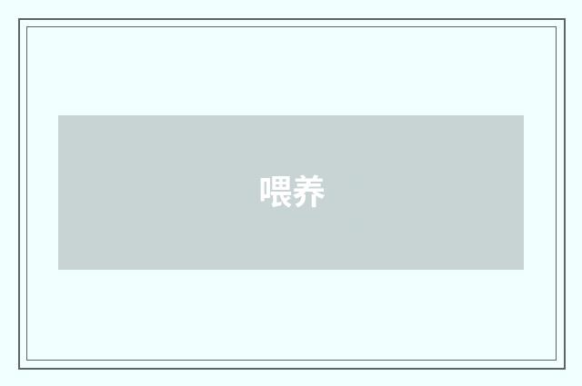 喂养