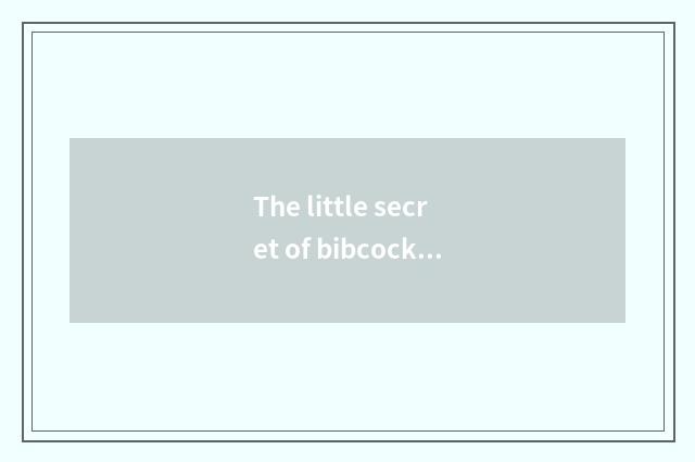 The little secret of bibcock of cold hot water: Life small doohickey 2
