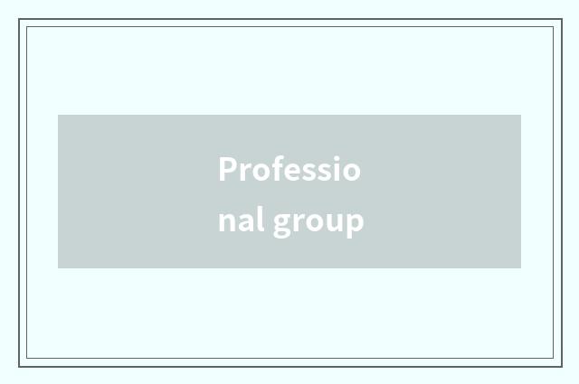 Professional group