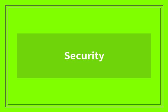 Security
