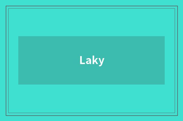Laky