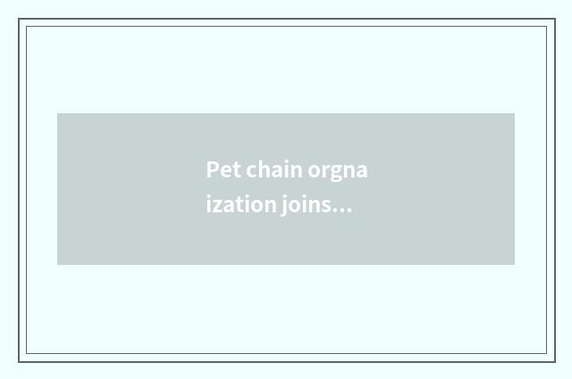 Pet chain orgnaization joins in pop chart