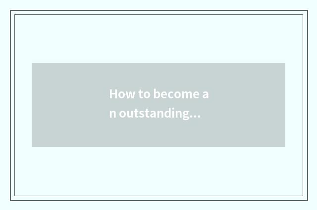 How to become an outstanding Yo master?