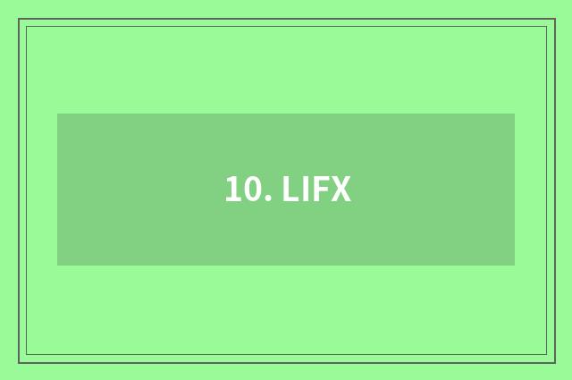 10. LIFX