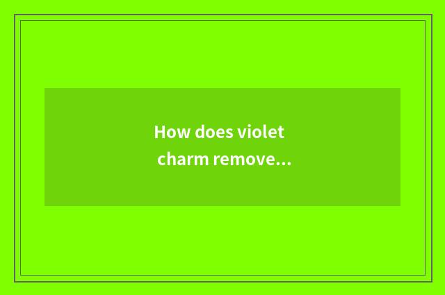 How does violet charm remove theatrical makeup and costume buy style of QQ flyin