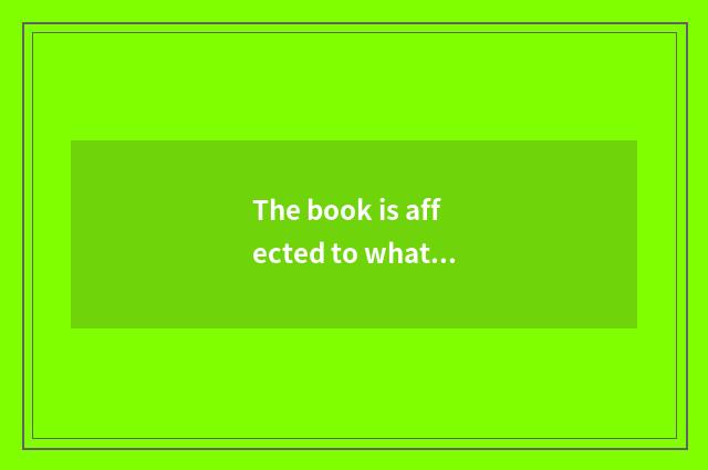 The book is affected to what teenage children grows