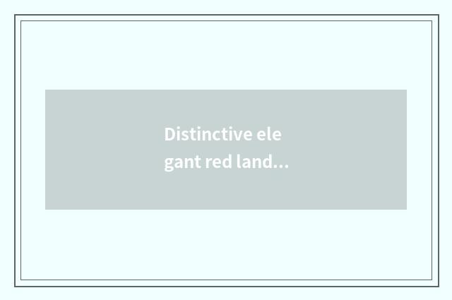 Distinctive elegant red landforms -- west division of A Lashan alliance