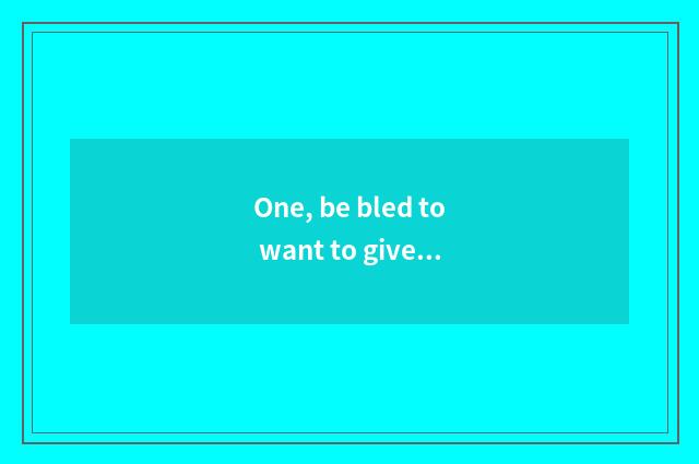 One, be bled to want to give or take an injection by feline claw, how be done by