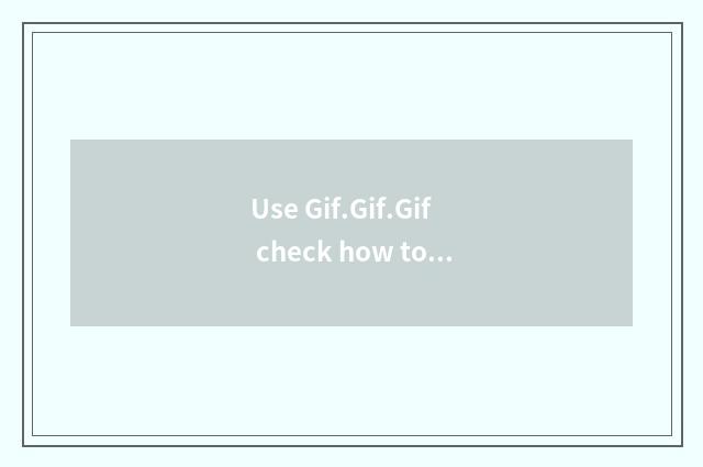Use Gif.Gif.Gif check how to move a graph to save?