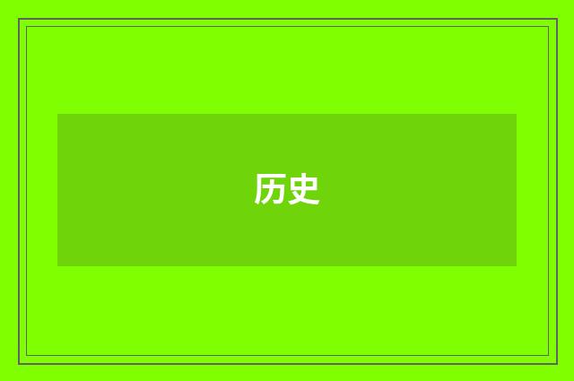 历史