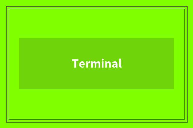Terminal