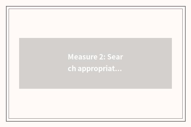 Measure 2: Search appropriate gymnastical club