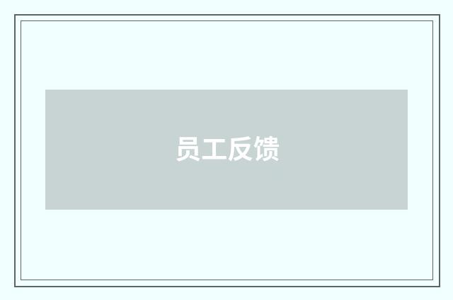员工反馈