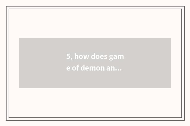5, how does game of demon animal stand-alone download?