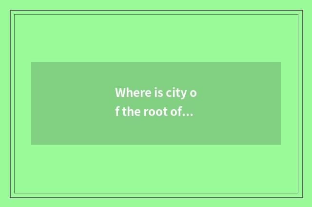 Where is city of the root of antipyretic dichroa?