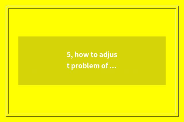 5, how to adjust problem of navigation map volume?