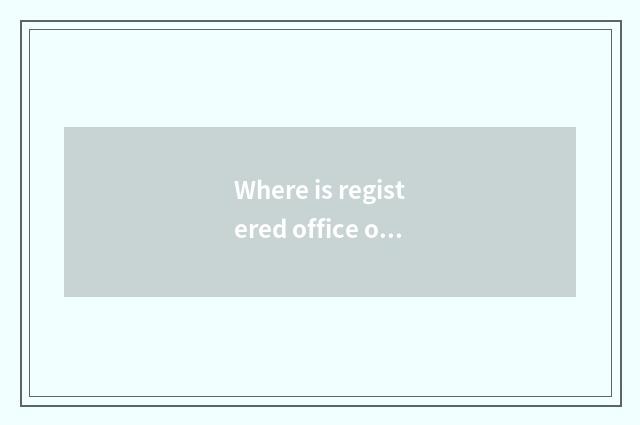 Where is registered office of photography of Parisian marriage gauze?
