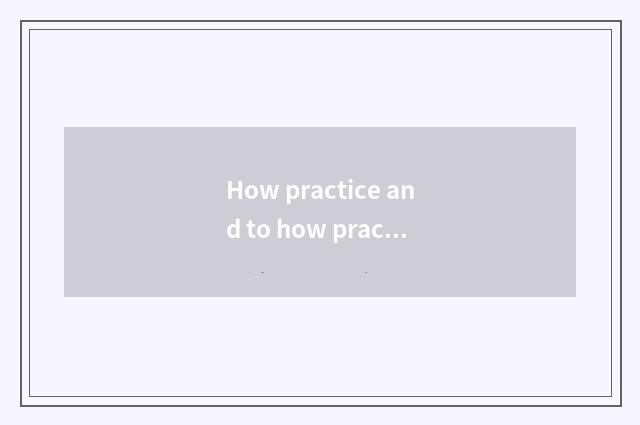 How practice and to how practice and enhance bounce power?