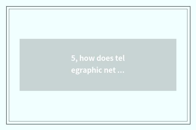 5, how does telegraphic net play a net to connect game to you just can not get s
