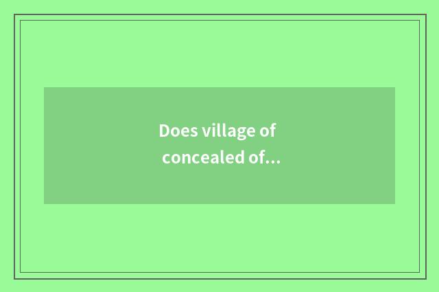 Does village of concealed of cloud of course of nautical king warm blood court f