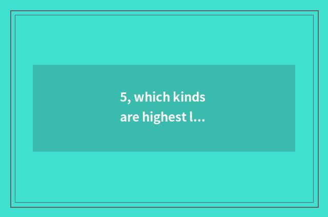 5, which kinds are highest like element in digital camera?