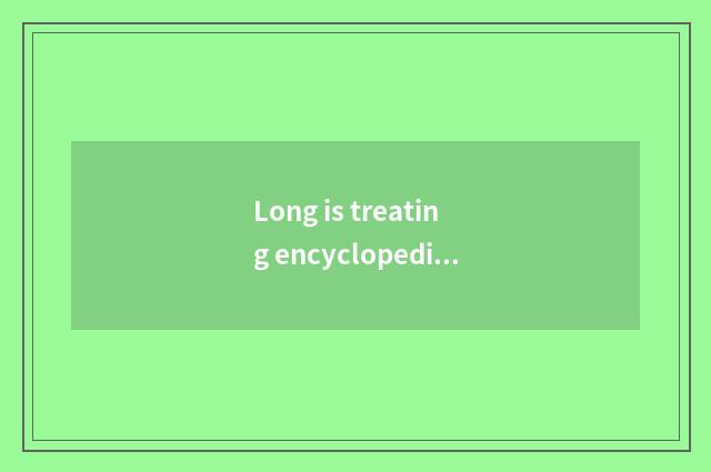 Long is treating encyclopedia of travel tourist attraction to rank what kind of?