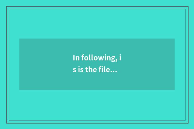 In following, is is the file statement about accountant record correct () ?