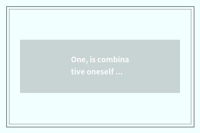 One, is combinative oneself discussed actually how to promote mental health the