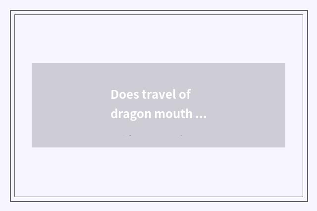 Does travel of dragon mouth the East China Sea go vacationing is region market i
