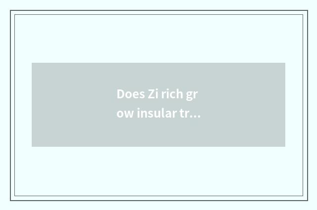 Does Zi rich grow insular travel strategy?