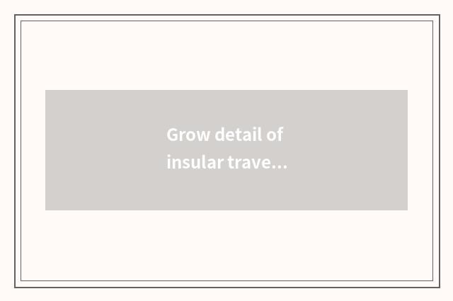 Grow detail of insular travel expenses?