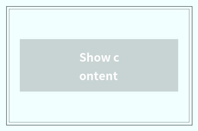 Show content