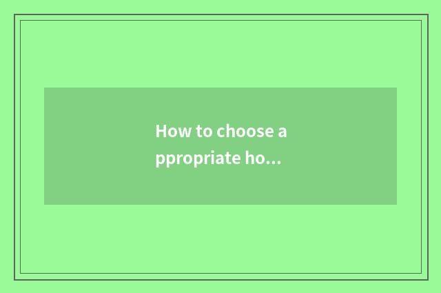How to choose appropriate household blanket