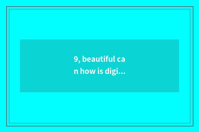 9, beautiful can how is digital camera IXUS 105 used?