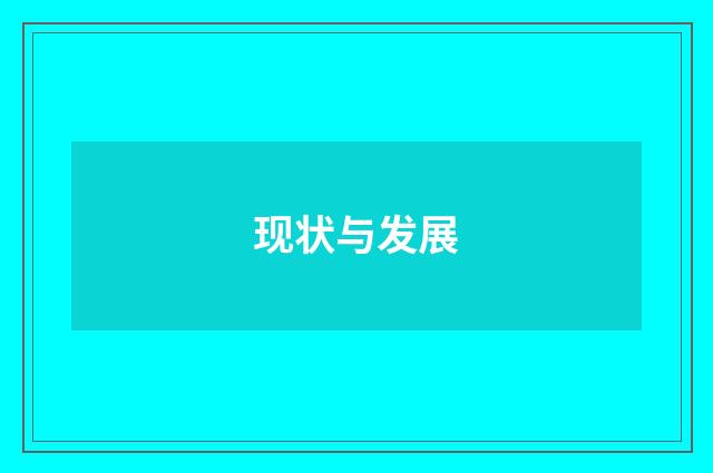 现状与发展