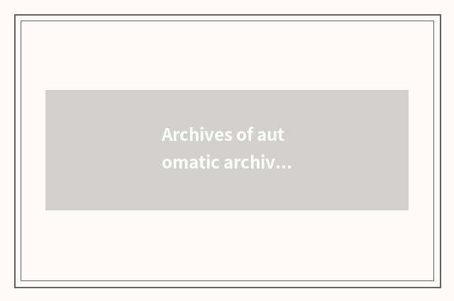 Archives of automatic archives car is card dead?
