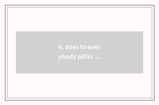 6, does to everybody pilfer edition draw mix popular science originally original