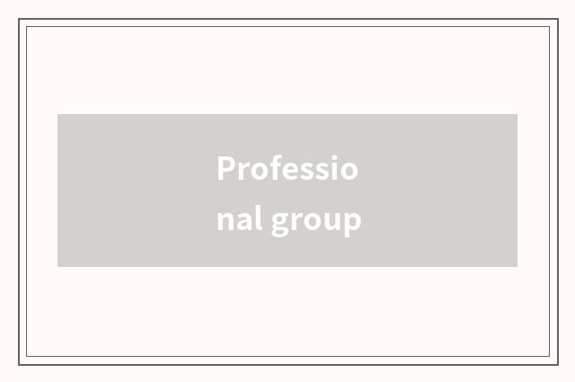 Professional group